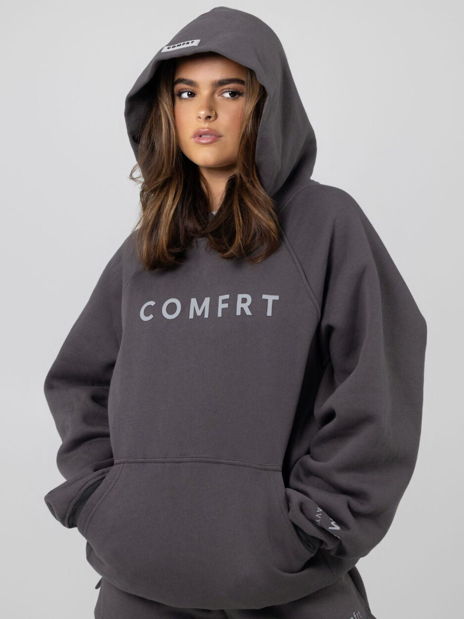 Charcoal Tranquil Comfrt Hoodie